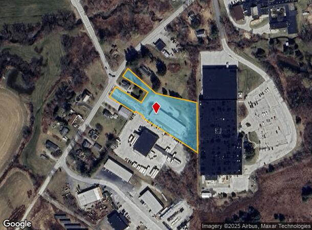 123 Park St, Rutland, VT Parcel Map