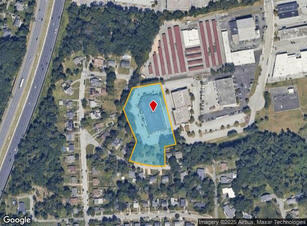  1922 Greenspring Dr, Lutherville Timonium, MD Parcel Map