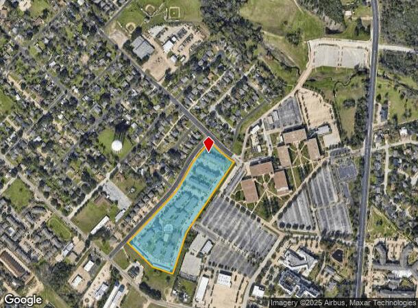  1506 Hollowhill Dr, Bryan, TX Parcel Map