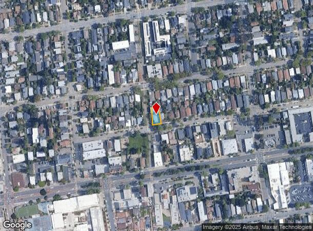  1301 Berkeley Way, Berkeley, CA Parcel Map