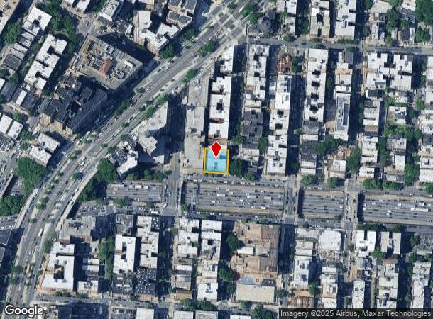  1745 Eastburn Ave, Bronx, NY Parcel Map