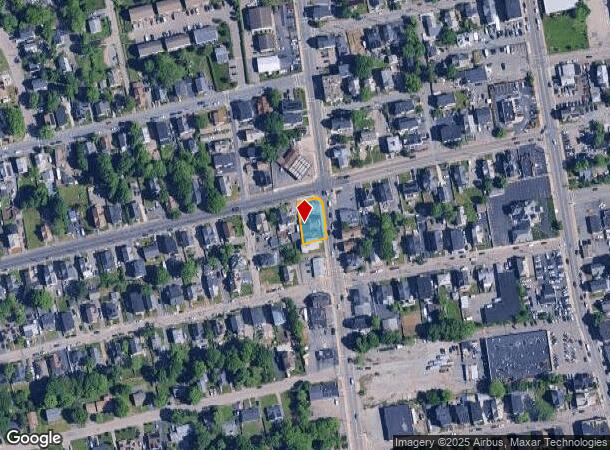  649 Warren Ave, Brockton, MA Parcel Map