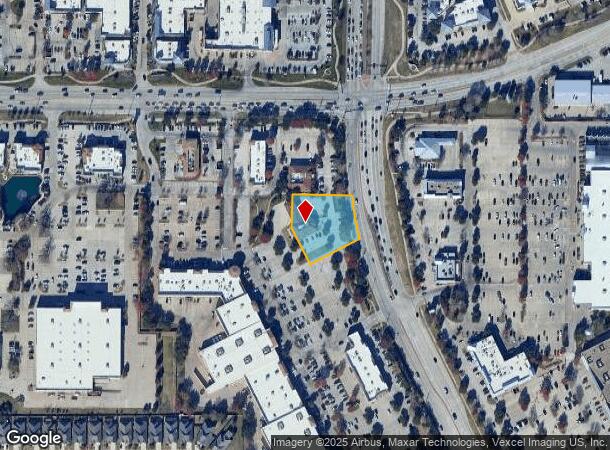  6201 Long Prairie Rd, Flower Mound, TX Parcel Map