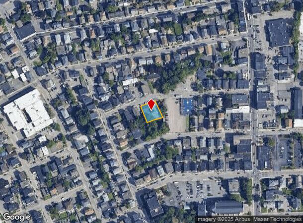  70 Ledge St, Central Falls, RI Parcel Map