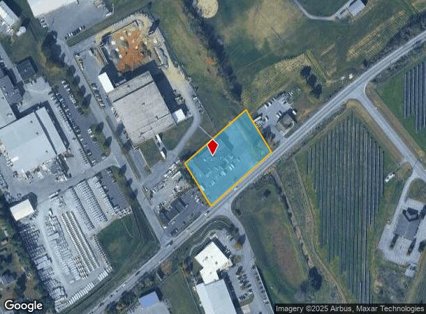  518 N Reading Rd, Ephrata, PA Parcel Map