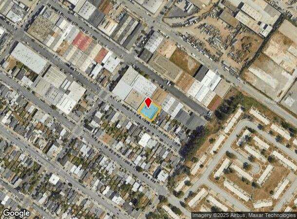  1240 Egbert Ave, San Francisco, CA Parcel Map