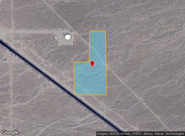 7431 E Manse Rd, Pahrump, NV Parcel Map