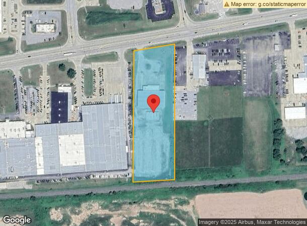  1835 W Main St, Salem, IL Parcel Map