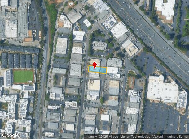 966 Commercial St, Palo Alto, CA Parcel Map