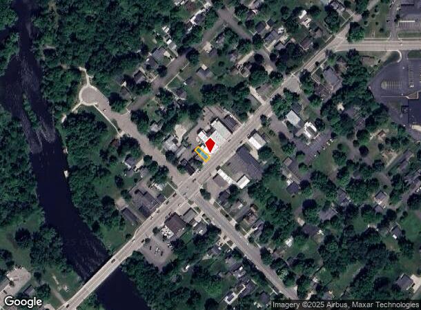  119 N Bridge St, Dimondale, MI Parcel Map
