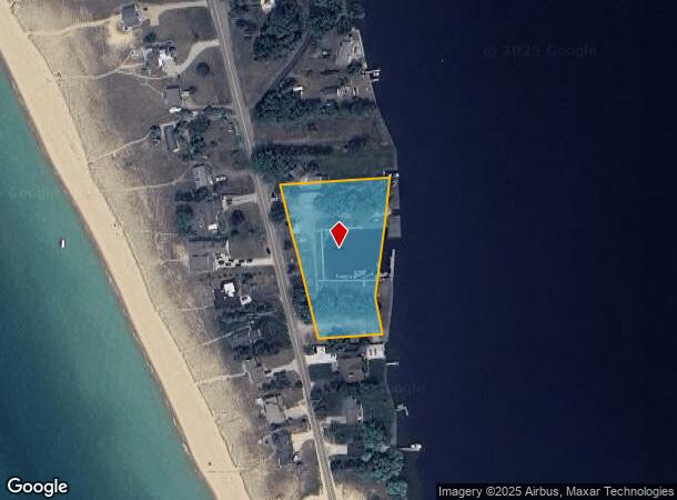  846 S Lakeshore Dr, Ludington, MI Parcel Map