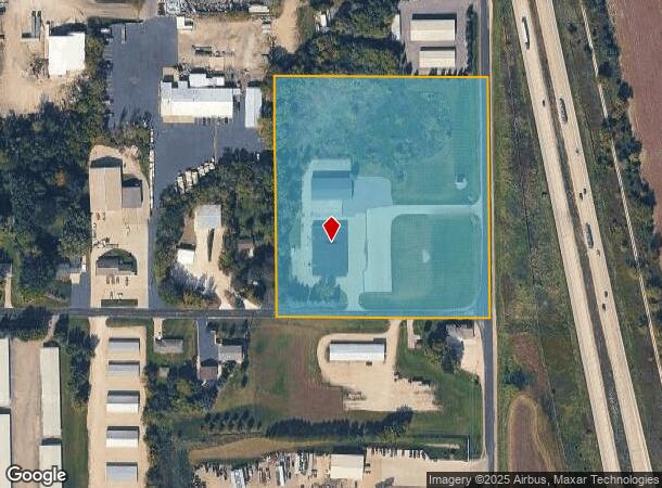 7515 Friendly Dr, Kewaskum, WI Parcel Map