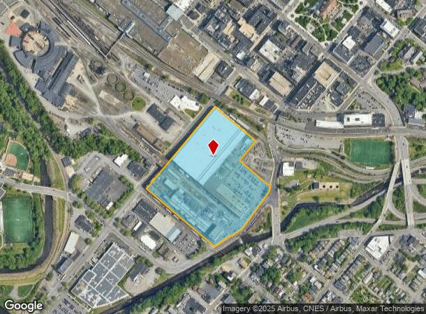  S Washington Ave, Scranton, PA Parcel Map