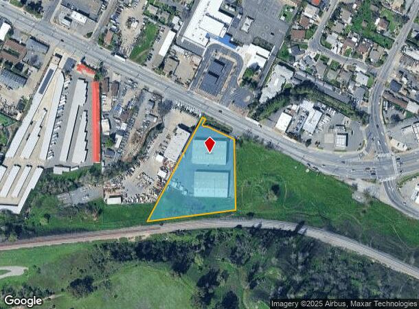  4036 Pacheco Blvd, Martinez, CA Parcel Map