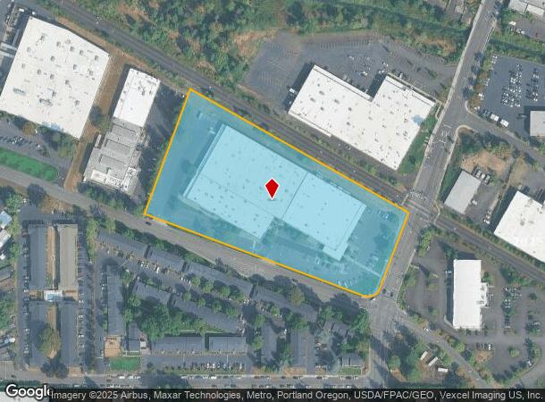  13515 Sw Millikan Way, Beaverton, OR Parcel Map