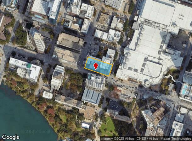  304 E Cesar Chavez St, Austin, TX Parcel Map