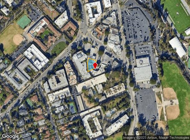  11741 Barrington Ct, Los Angeles, CA Parcel Map