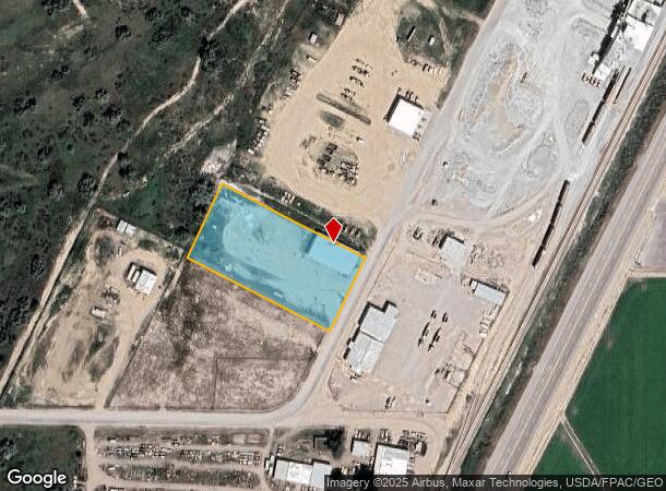 1040 Lane 10 1/2, Worland, WY Parcel Map