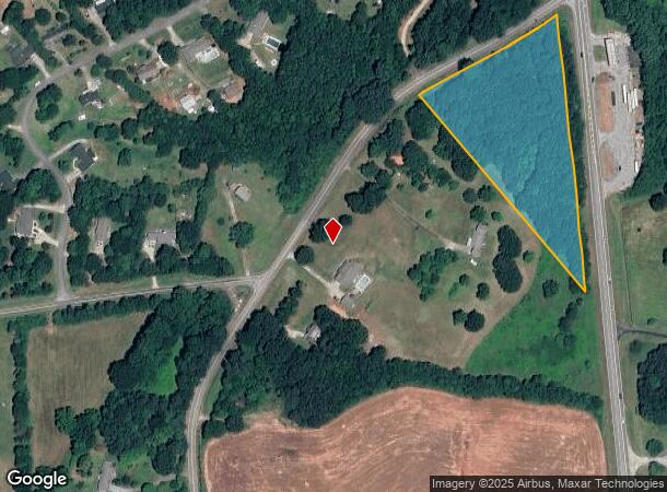  6850 Old Cleveland Rd, Clermont, GA Parcel Map