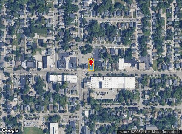  1007 Fulton St E, Grand Rapids, MI Parcel Map