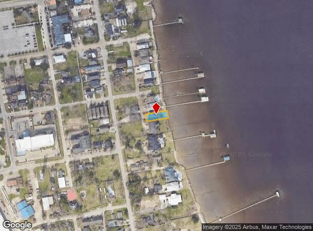  804 Bay Ave, Kemah, TX Parcel Map