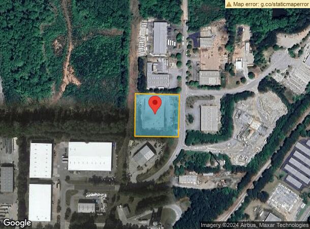  180 Shamrock Ind Blvd, Fayetteville, GA Parcel Map