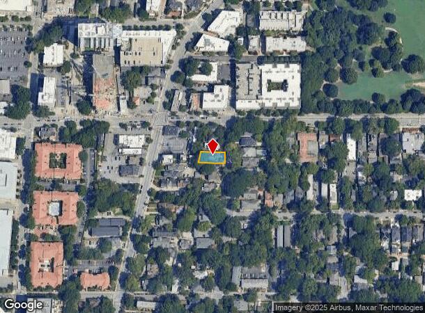 978 Myrtle St Ne, Atlanta, GA Parcel Map