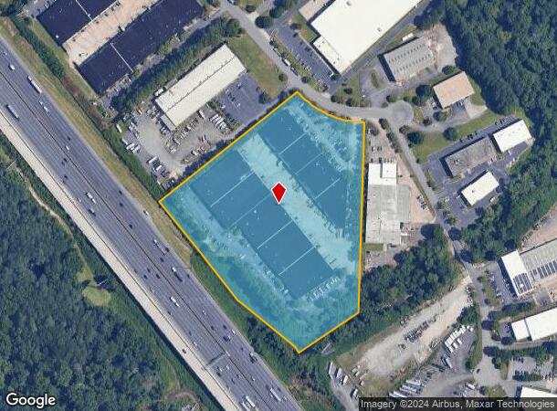  819 Pickens Industrial Dr, Marietta, GA Parcel Map