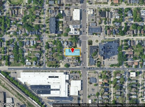 1814 Central Ave Ne, Minneapolis, MN Parcel Map