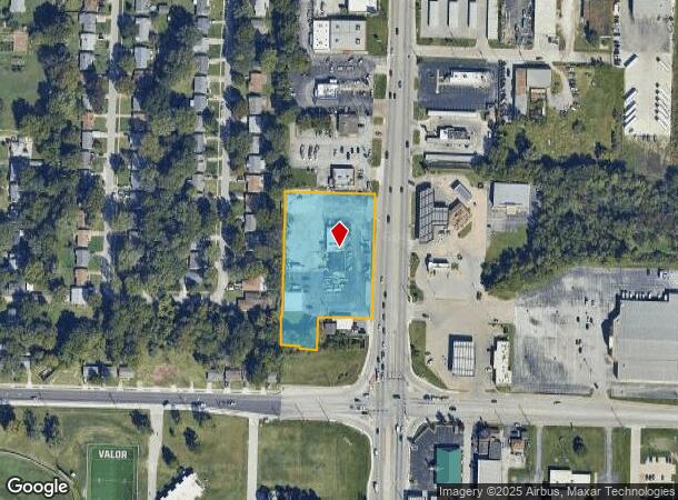  1537 N Glenstone Ave, Springfield, MO Parcel Map