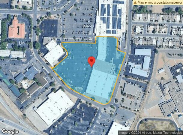  11130-11150 Lomas Blvd Ne, Albuquerque, NM Parcel Map