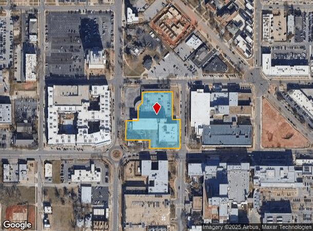  1111 N Lee Ave, Oklahoma City, OK Parcel Map