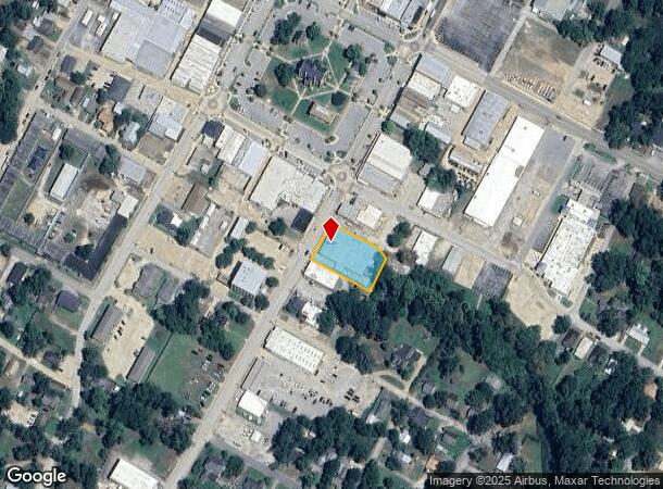  213 San Augustine St, Center, TX Parcel Map