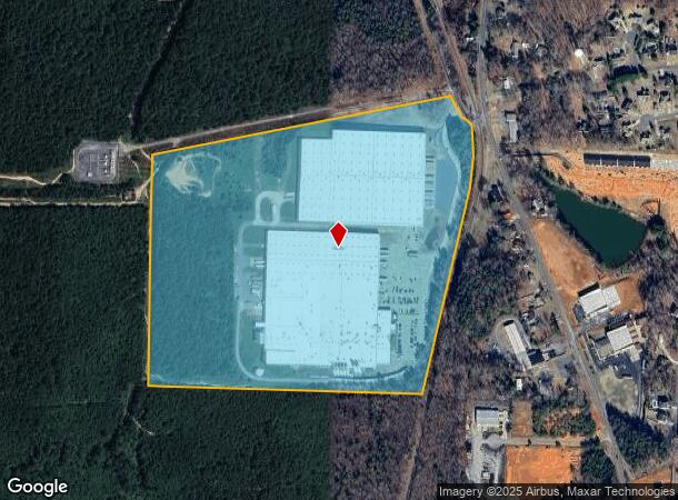  3219 Wesleyan Rd, Randleman, NC Parcel Map