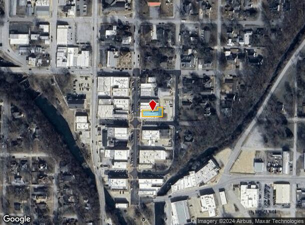  101 N Broadway St, Siloam Springs, AR Parcel Map