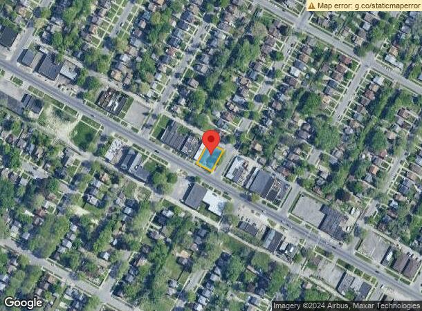  11000 Whittier St, Detroit, MI Parcel Map