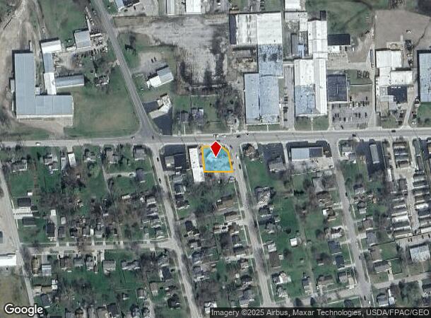  861 N Fulton St, Wauseon, OH Parcel Map