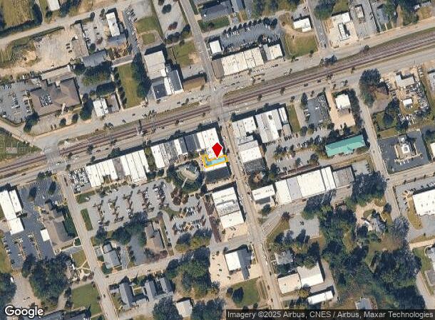  106 S Pendleton St, Easley, SC Parcel Map