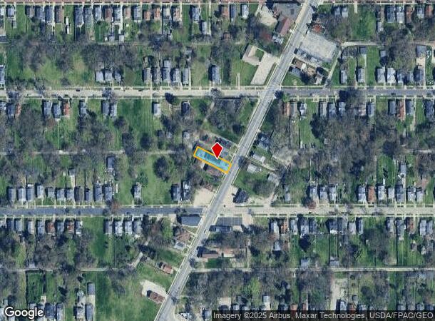  717 N Detroit Ave, Toledo, OH Parcel Map