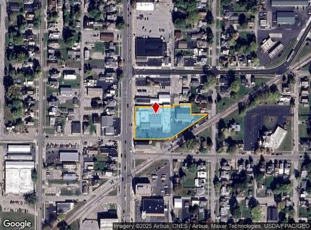  413 N Main St, Findlay, OH Parcel Map