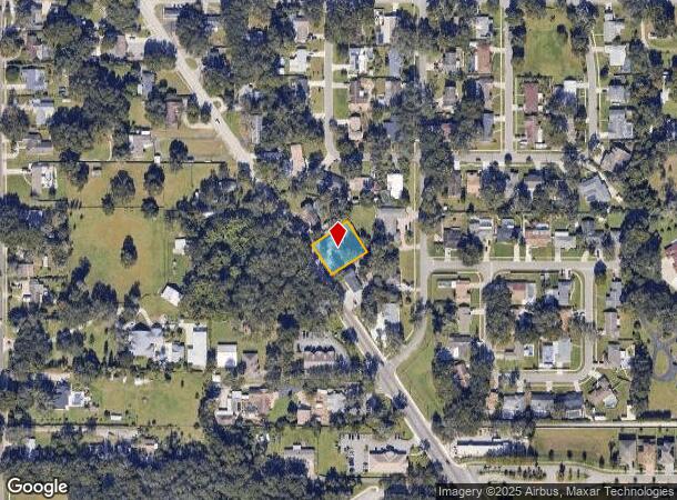  711 Lithia Pinecrest Rd, Brandon, FL Parcel Map