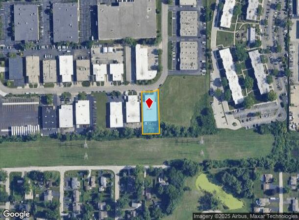  174 Easy St, Carol Stream, IL Parcel Map