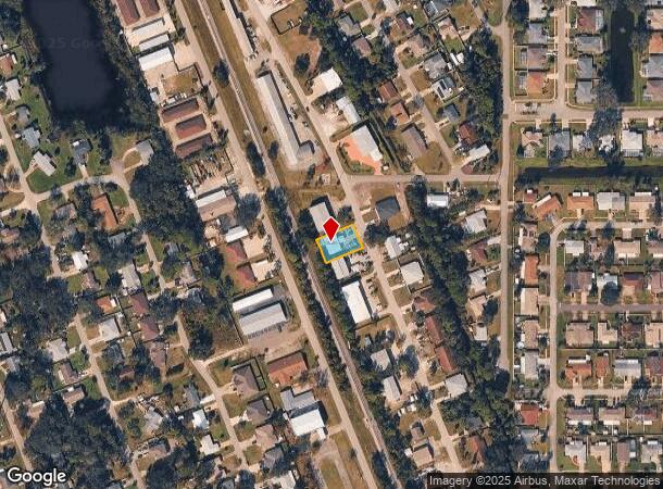  2012 Guava Dr, Edgewater, FL Parcel Map