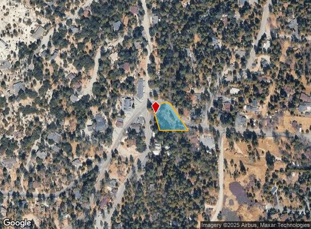  54905 N Circle Dr, Idyllwild, CA Parcel Map