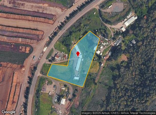  2484 Old Highway 99 S, Roseburg, OR Parcel Map