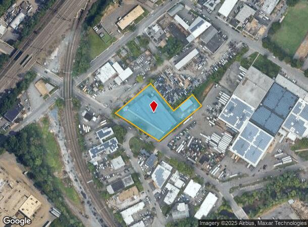 150 E Inman Ave, Rahway, NJ Parcel Map