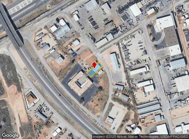 212 S Dock Rd, Odessa, TX Parcel Map