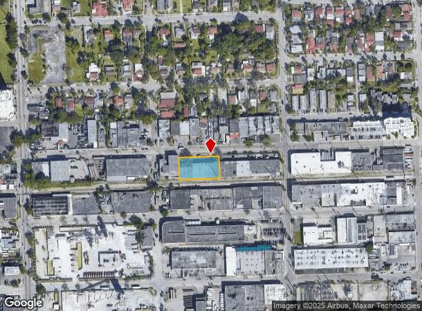  1486 Nw 23Rd St, Miami, FL Parcel Map