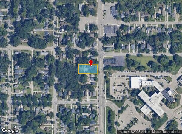  831 Fuller Ave Ne, Grand Rapids, MI Parcel Map