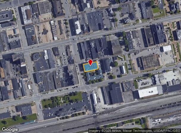  624 10Th St, Huntington, WV Parcel Map